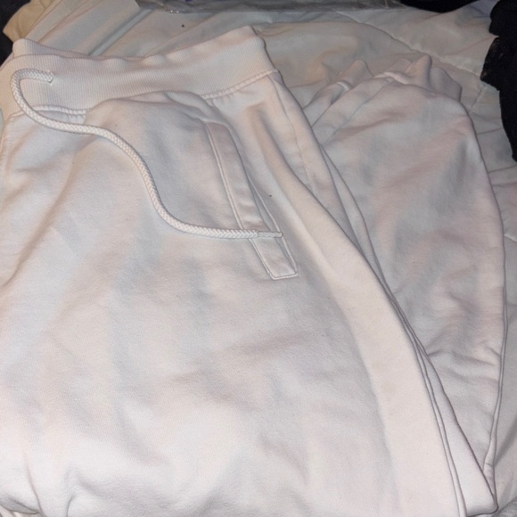 FashionNova “I stole your boyfriend” White Jogger Sweatpants - Picture 1 of 4